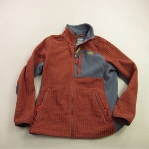 L.L. Bean Women's Brick and Slate Fleece Jacket Size S